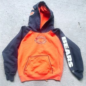 Vintage NFL CHICAGO BEARS REEBOK ORANGE HOODIE